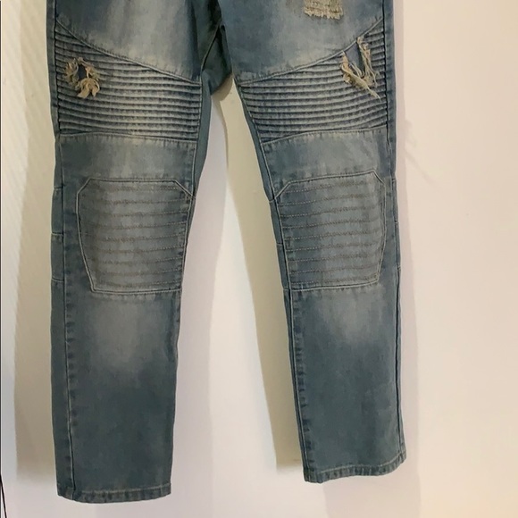 Men’s Biker Jeans - Picture 2 of 4